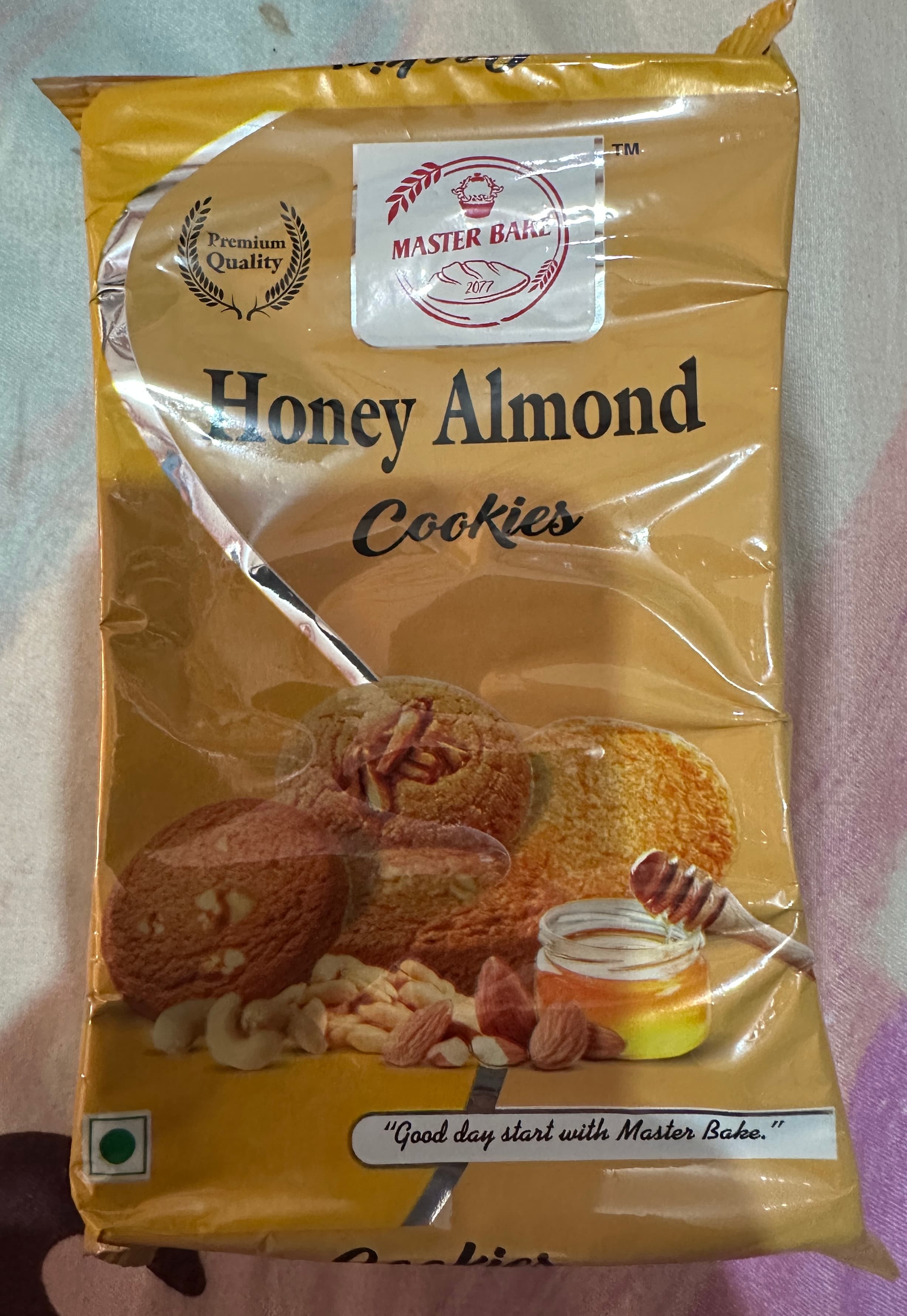 Premium Quality Honey Almond Cookies 120Gm