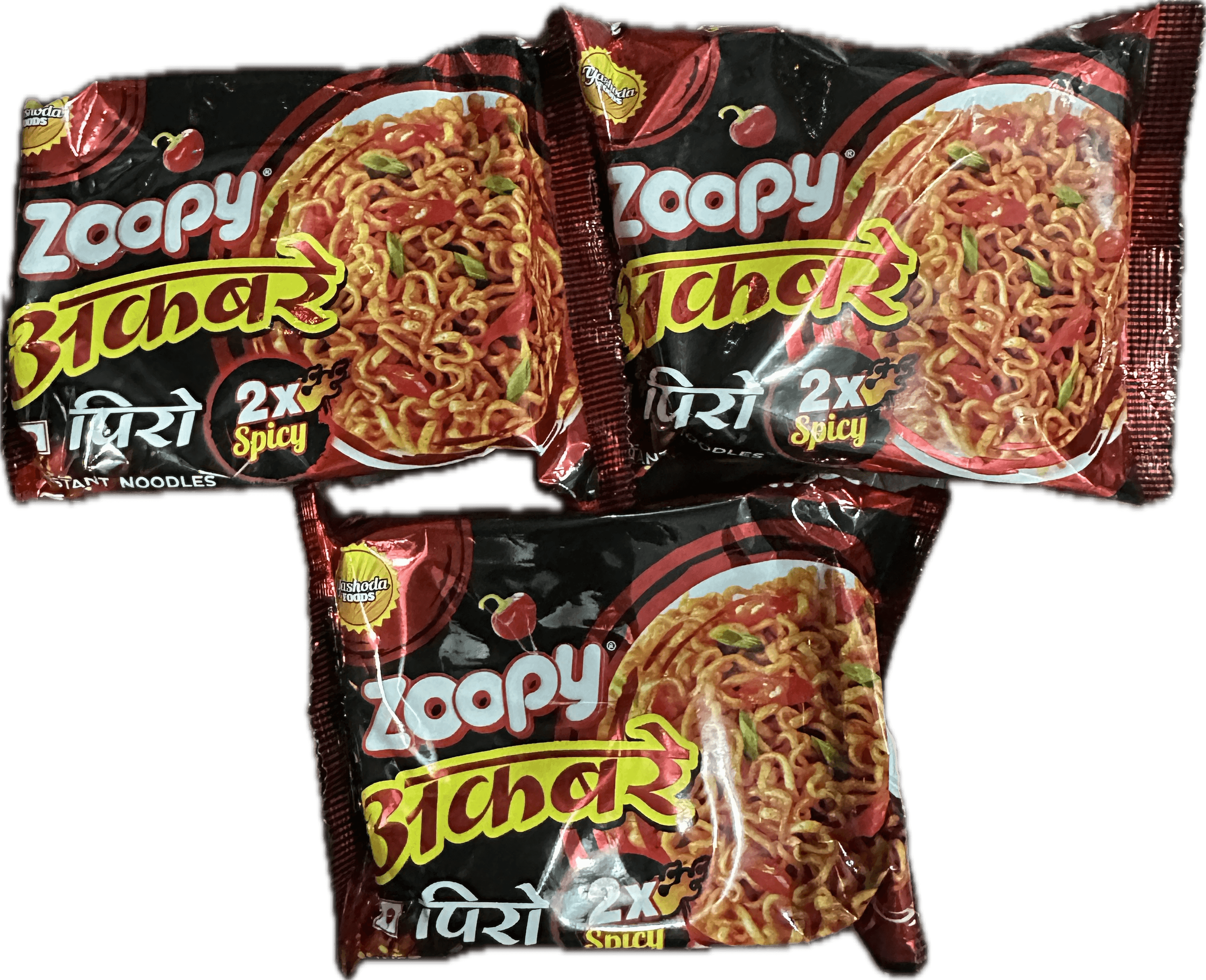 Zoopy Aakabare piro Chauchau 3 Pieces